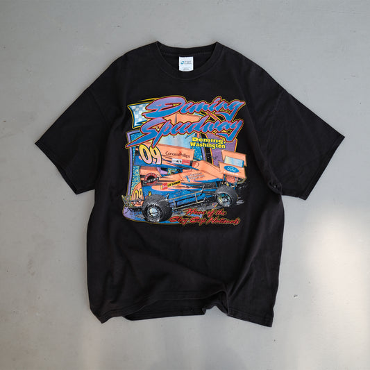 Vintage 08' Deming Speedway Clay Cup Nationals Tee