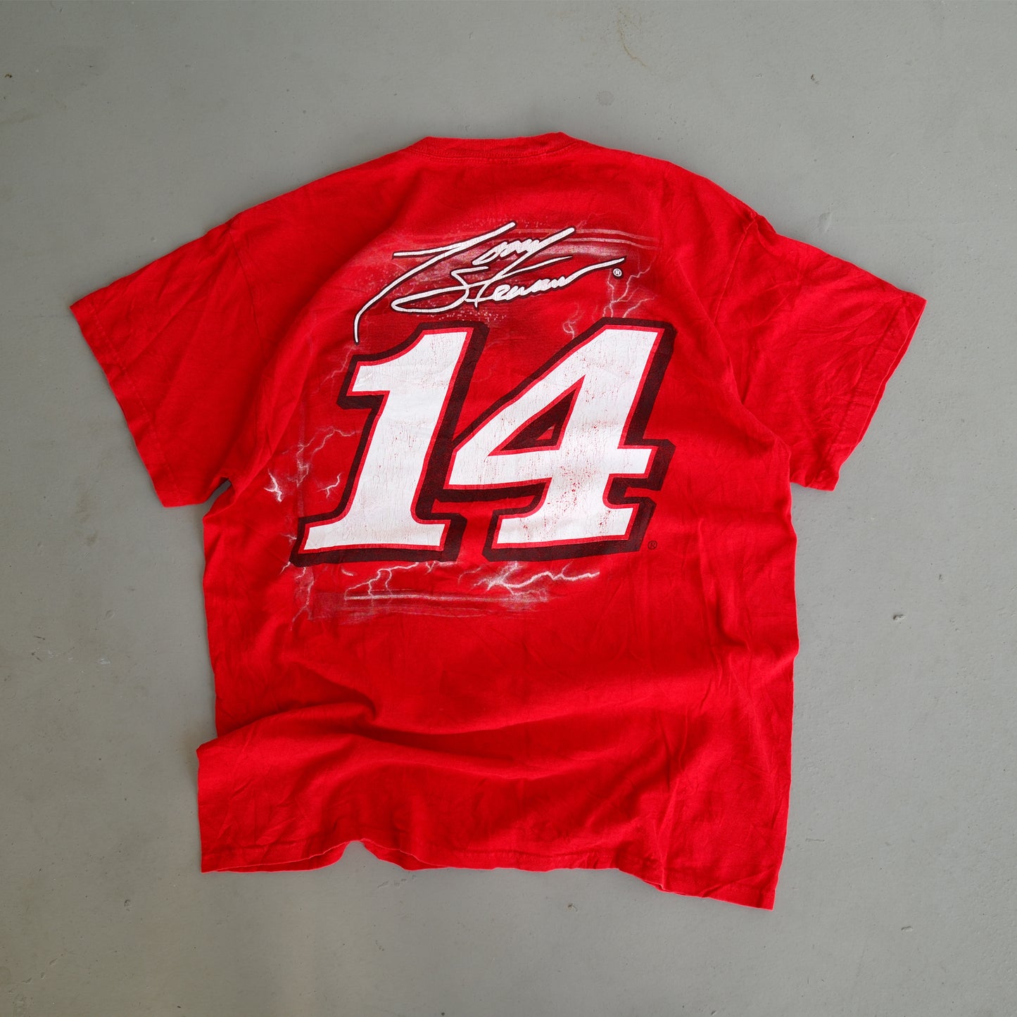 Vintage Nascar Tony Stewart #14 Racing Tee