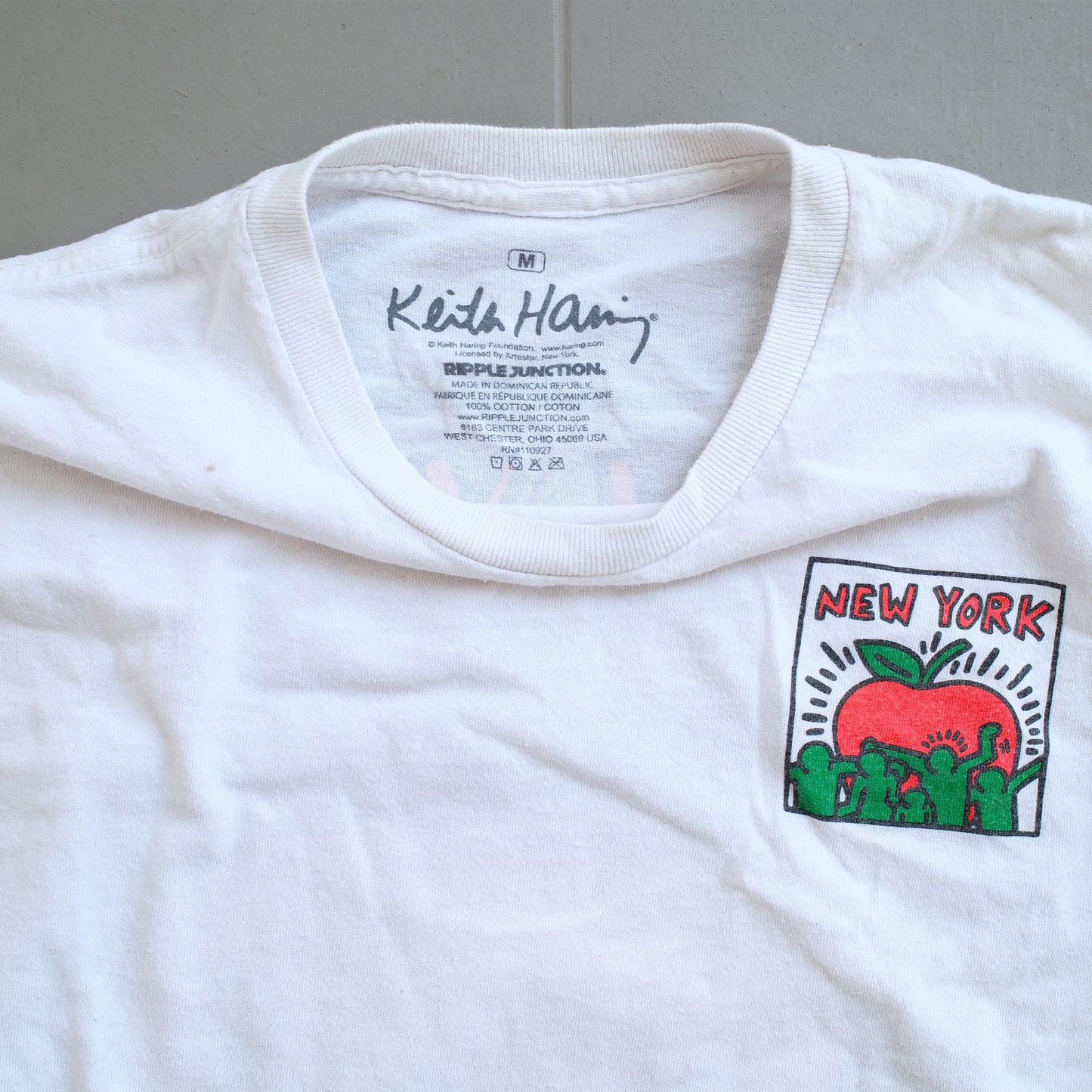 Vintage Keith Haring New York Big Apple Tee