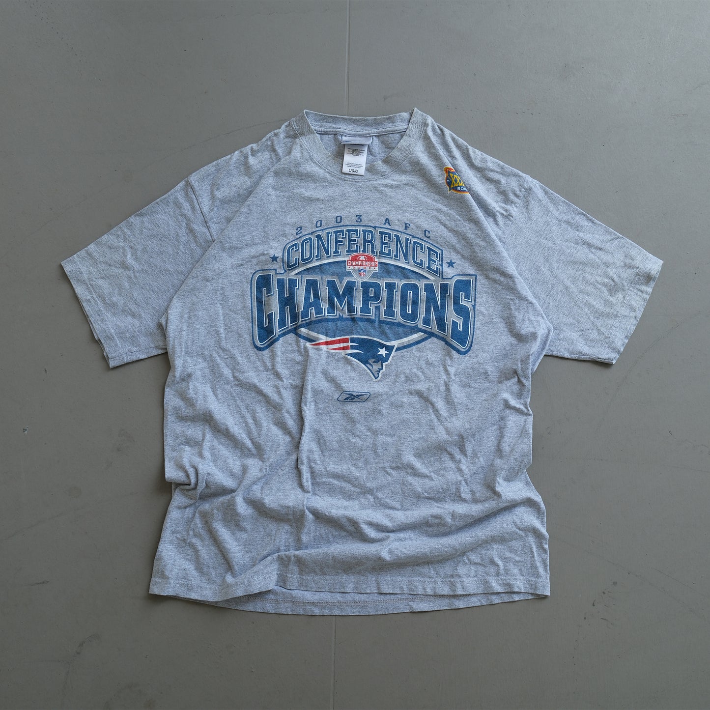 Vintage 03' Reebok AFC Conference Champions Tee