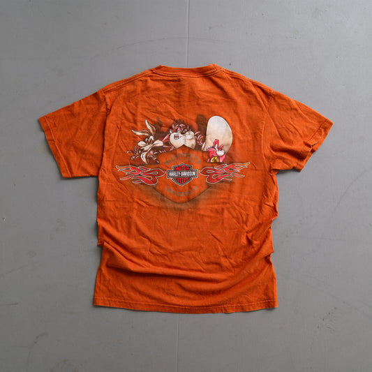 Vintage Harley-Davidson Looney Tunes Tee