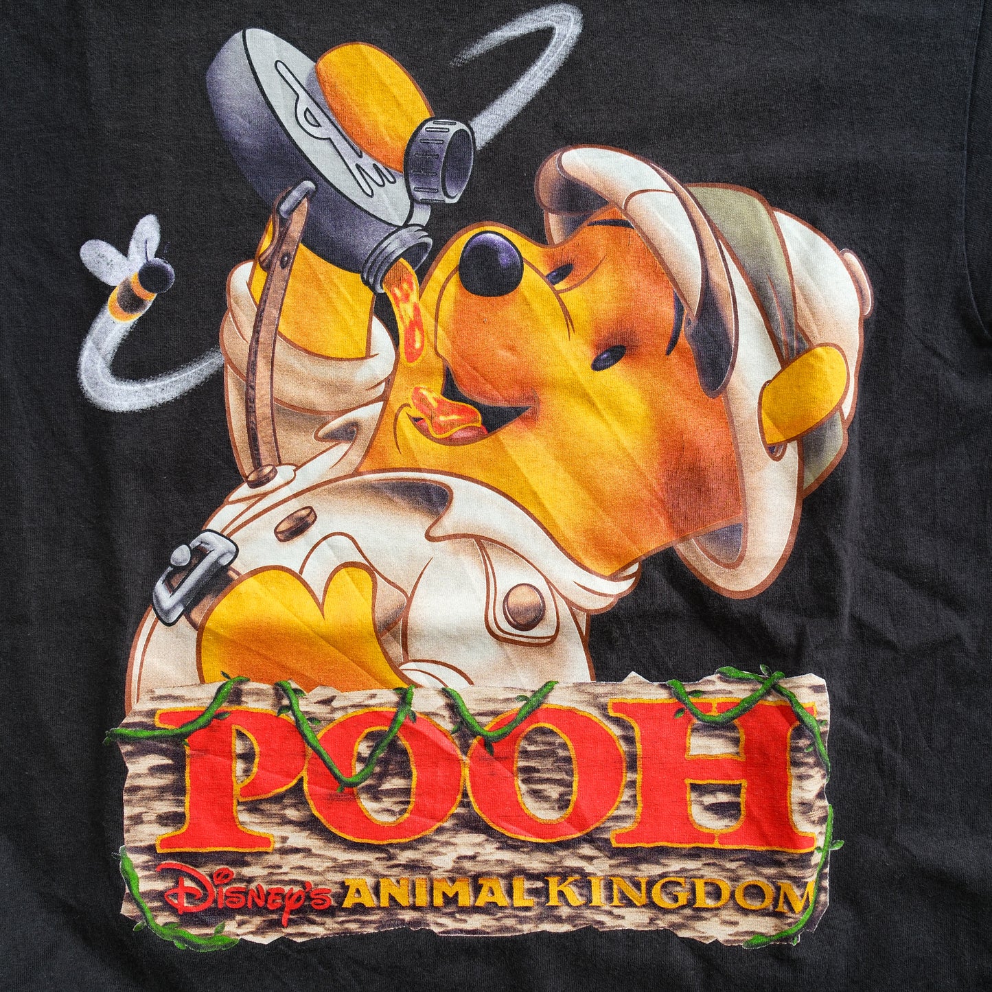 Vintage Walt Disney World Winnie The Pooh Animal Kingdom Explorer Tee